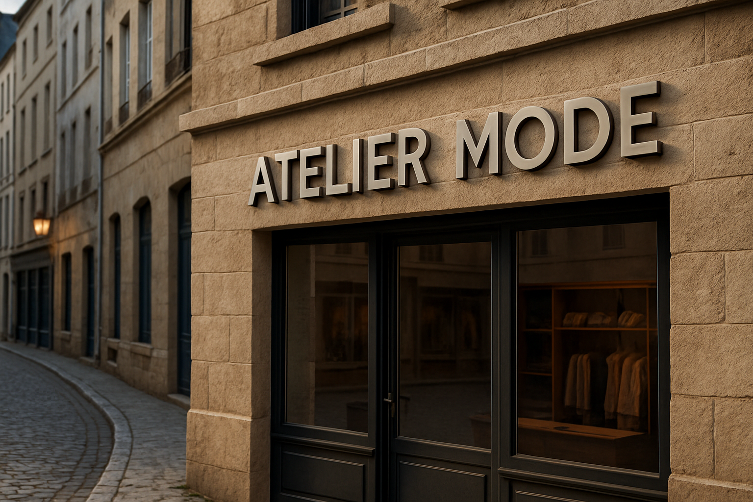 Lettres non lumineuses en relief